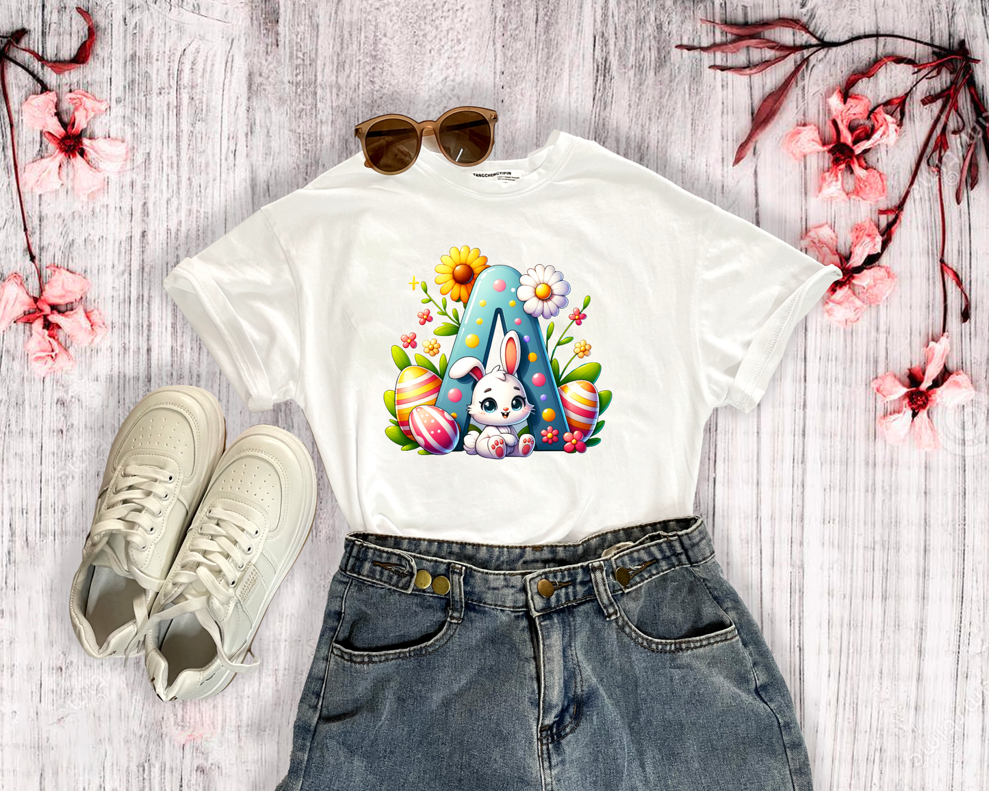 Easter Alphabet T shirts