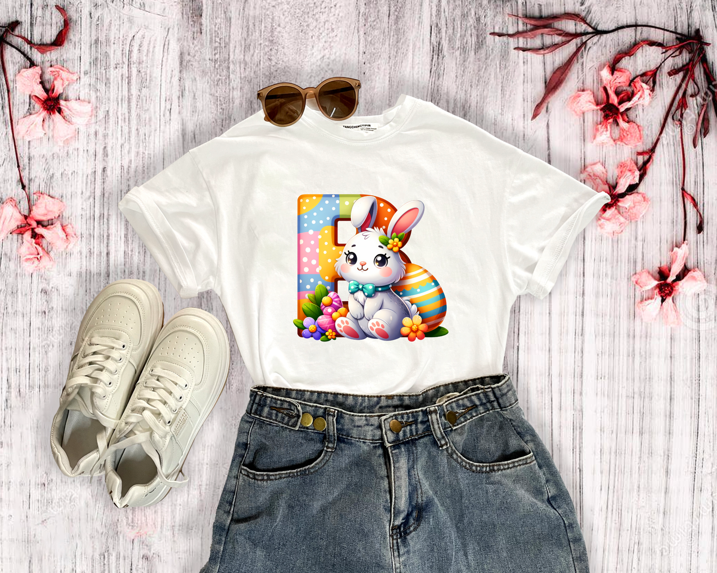 Easter Alphabet T shirts