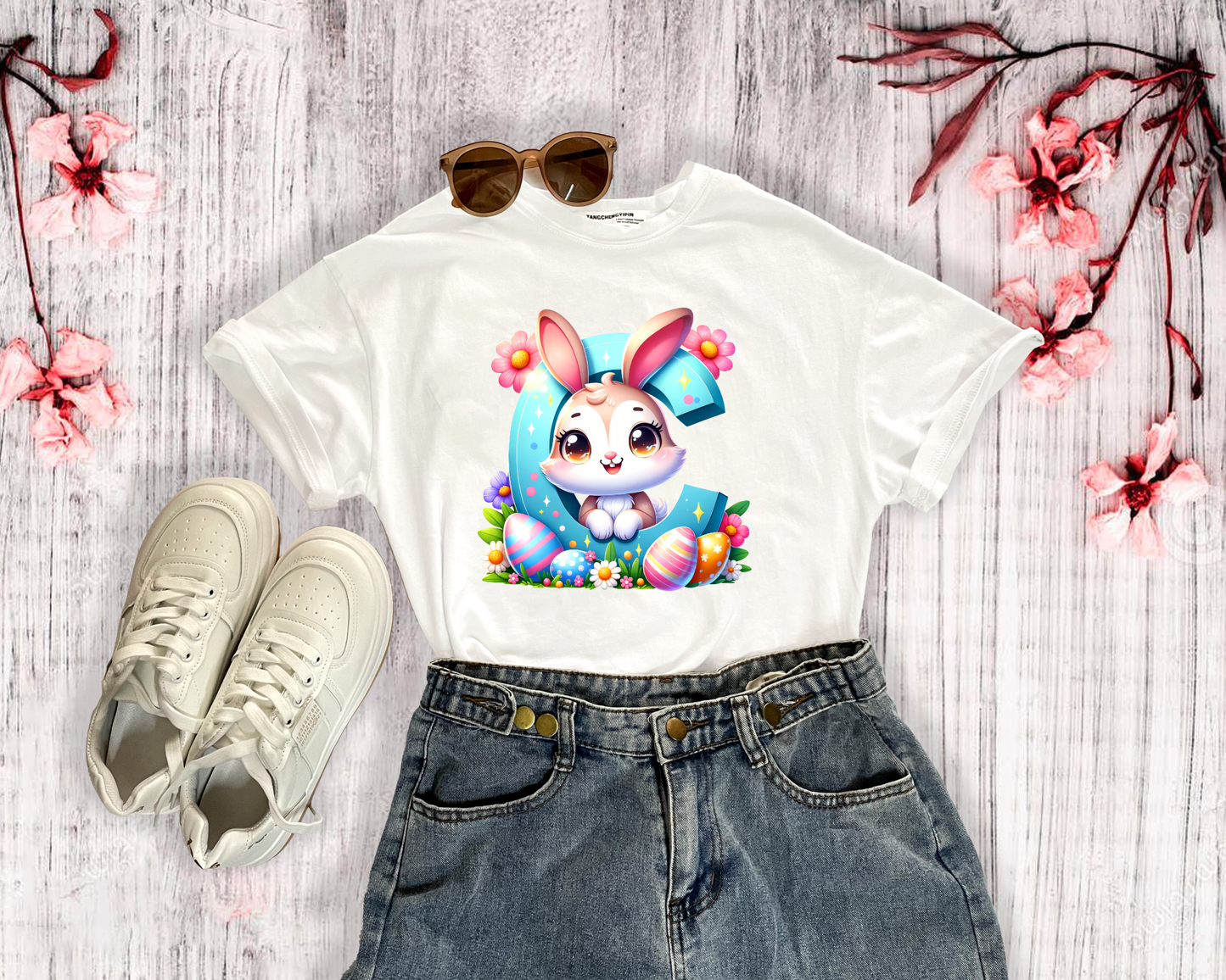Easter Alphabet T shirts