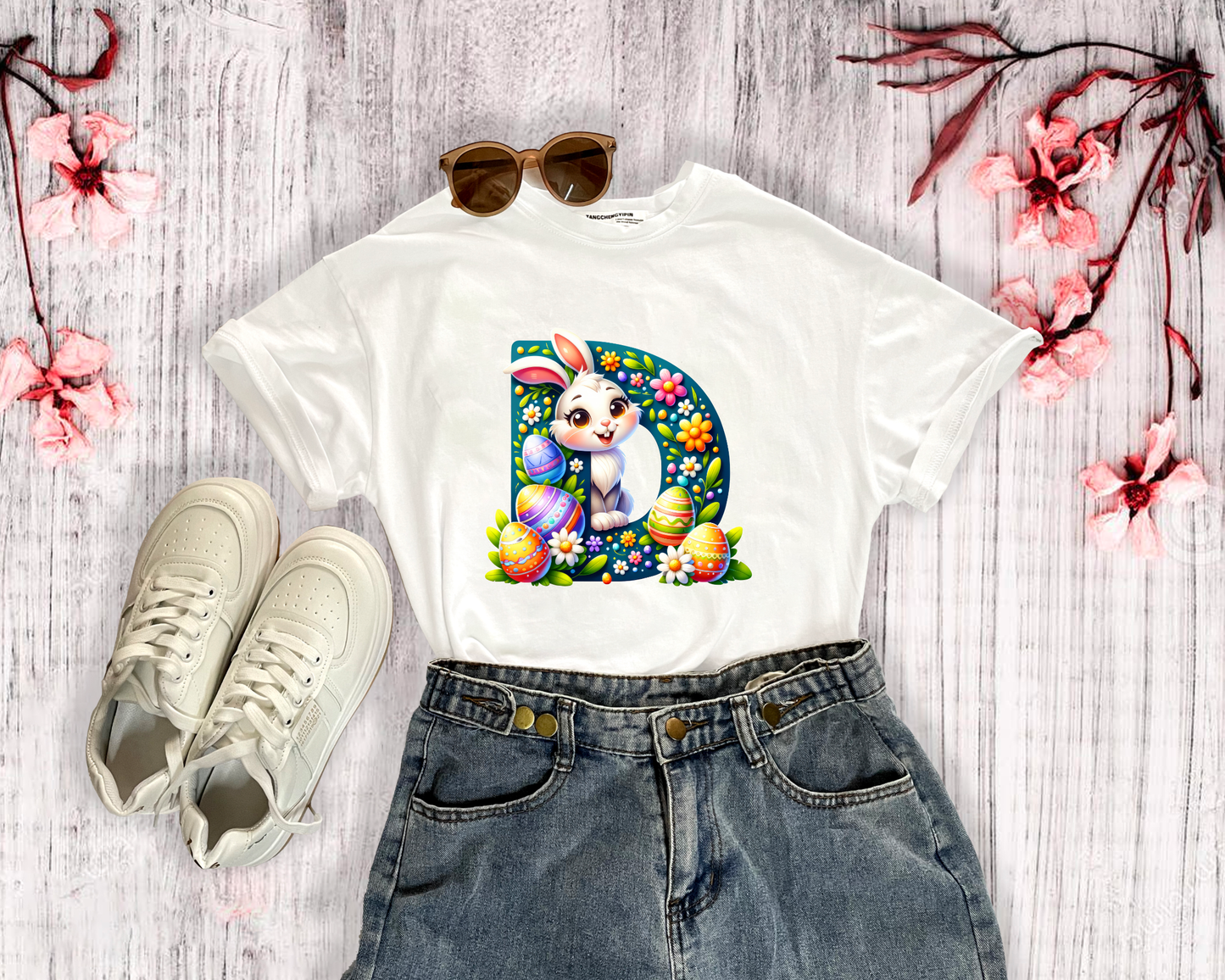 Easter Alphabet T shirts