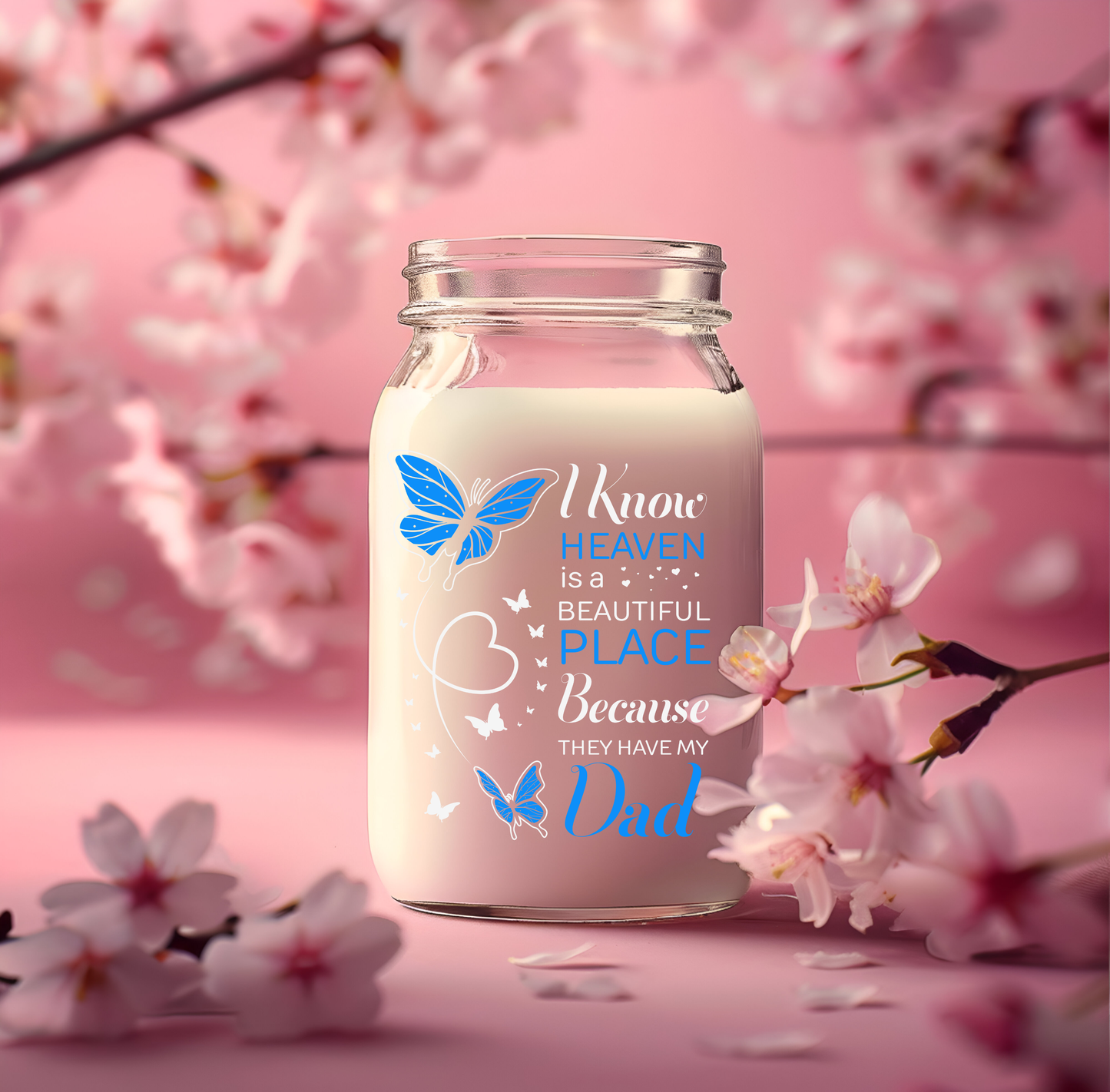 Personalised Memorial Jar Candles