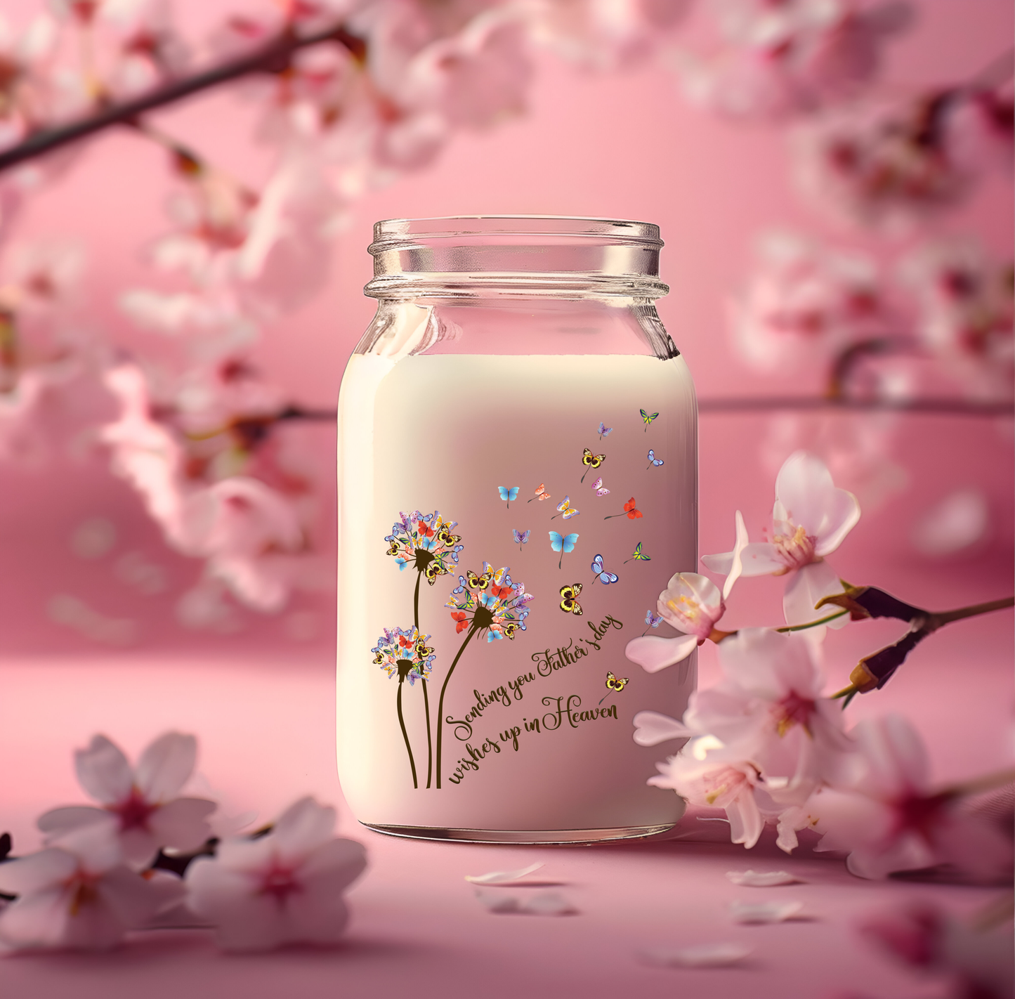 Personalised Memorial Jar Candles
