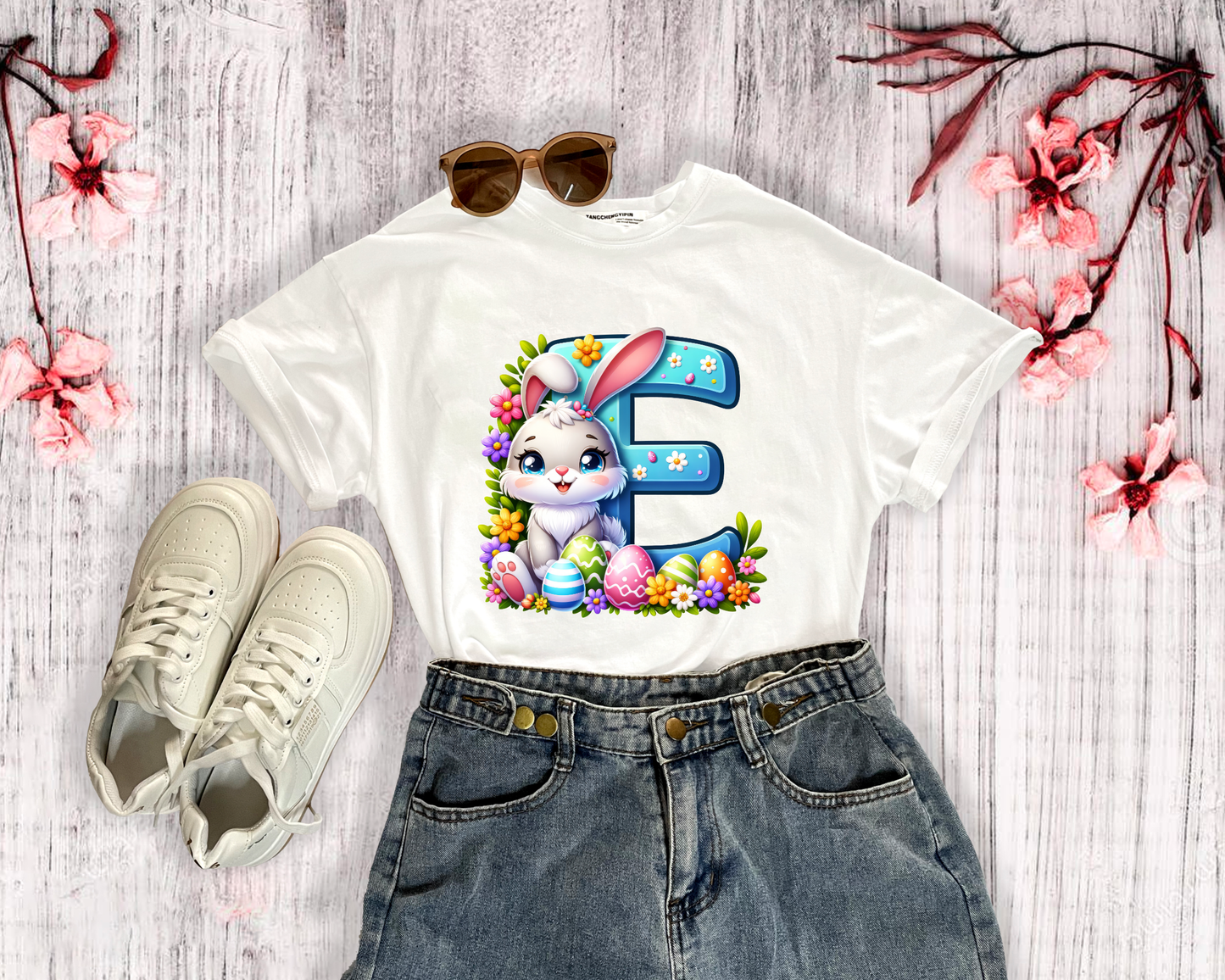 Easter Alphabet T shirts