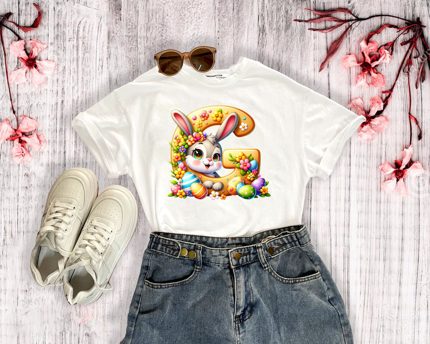Easter Alphabet T shirts