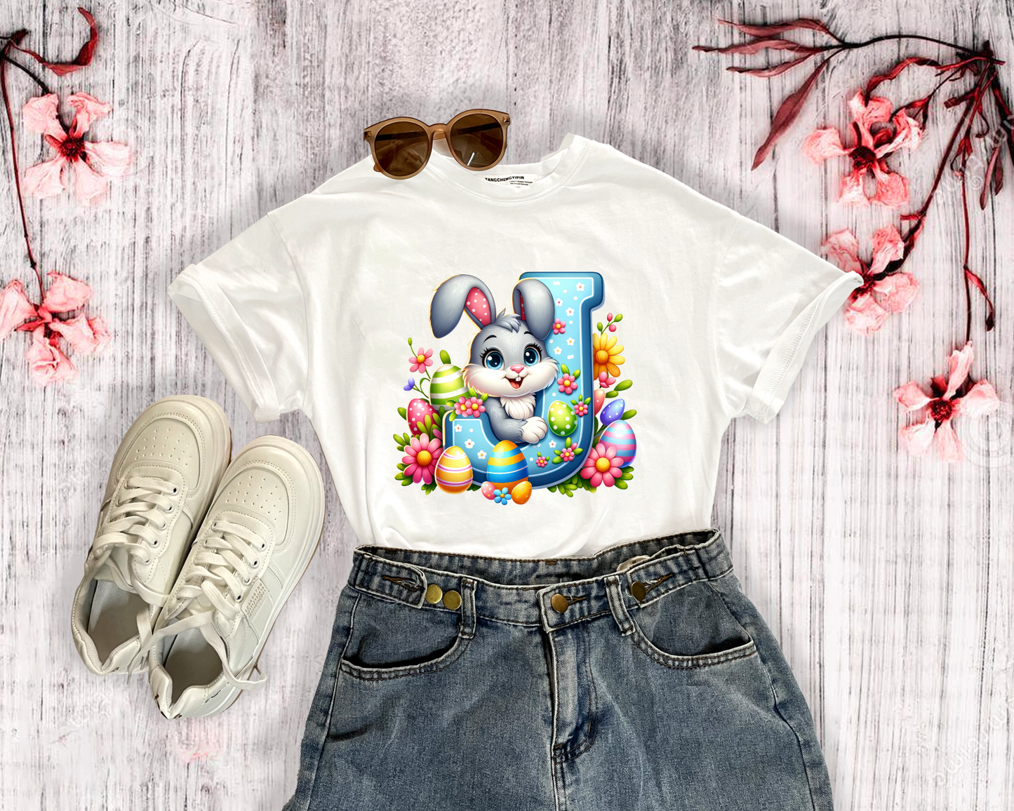 Easter Alphabet T shirts