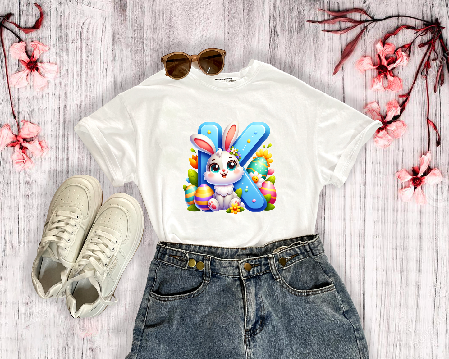 Easter Alphabet T shirts