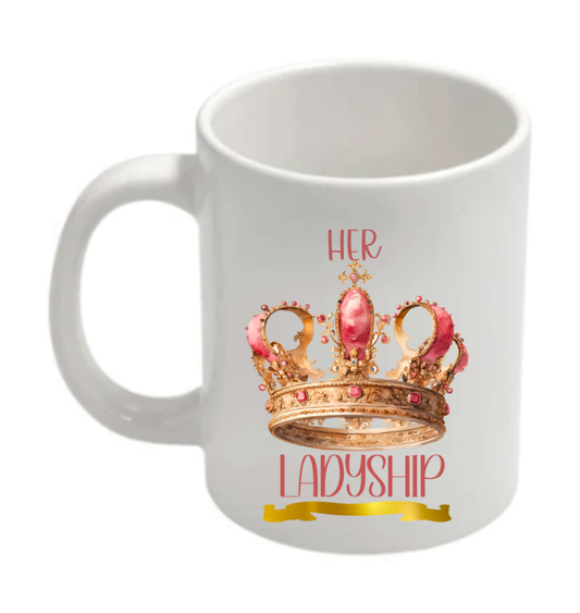 His Lordship & Her Ladyship Mug Set – Royal Matching Coffee Cups for Couples