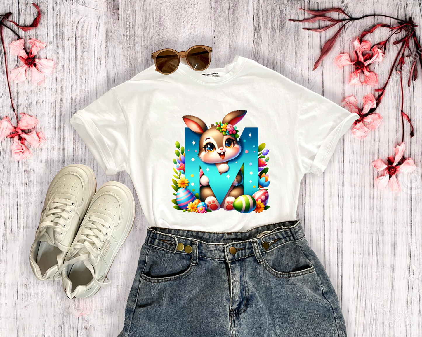 Easter Alphabet T shirts