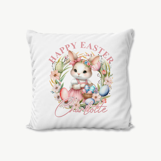 Personalized Easter Bunny Cushion