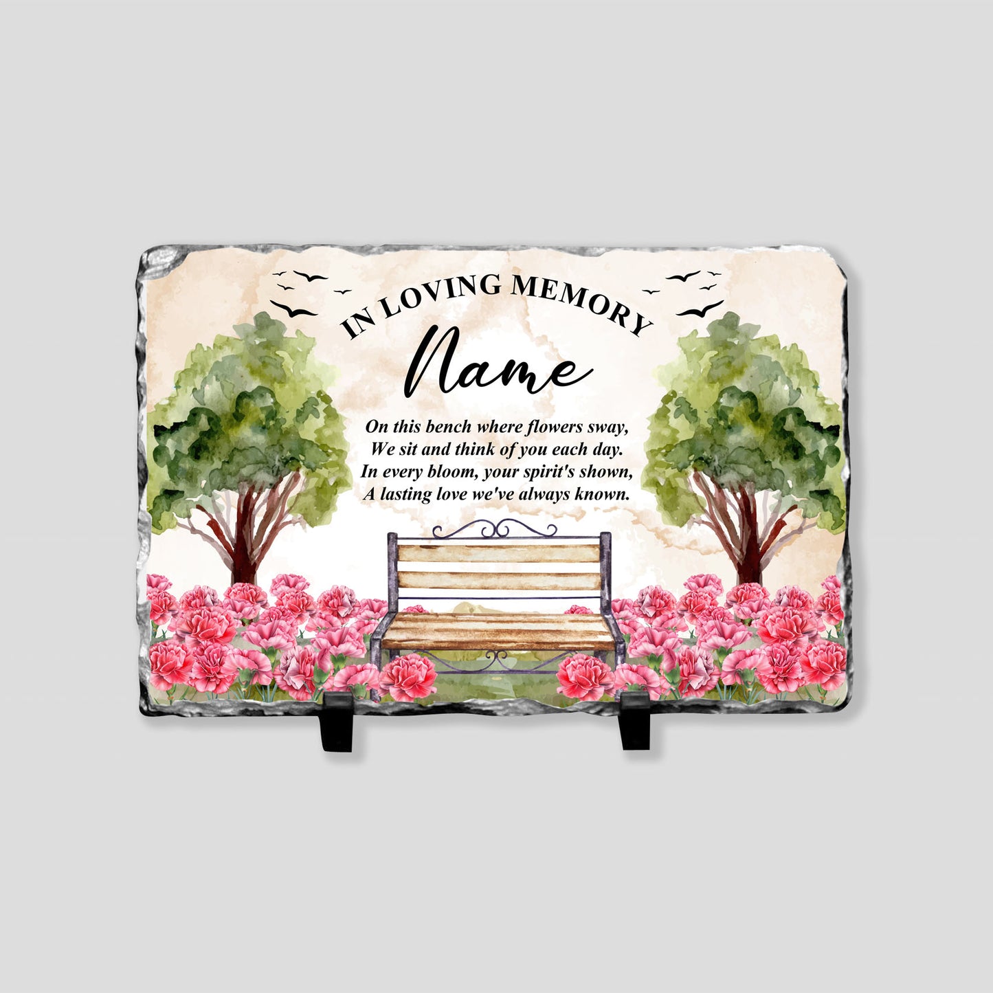 Personalised Memorial Slate