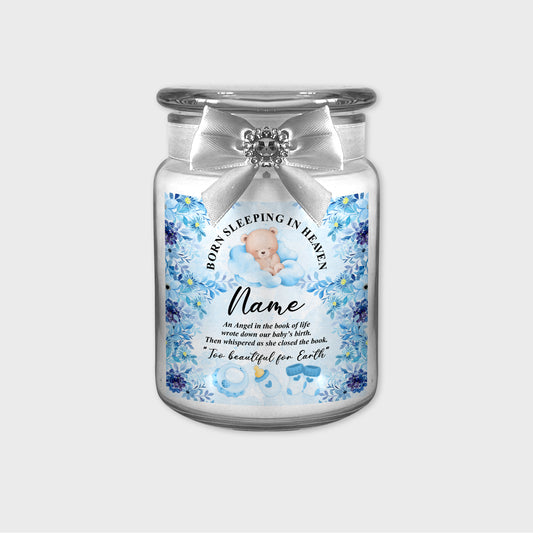 Baby Angel Memorial Keepsake Candle