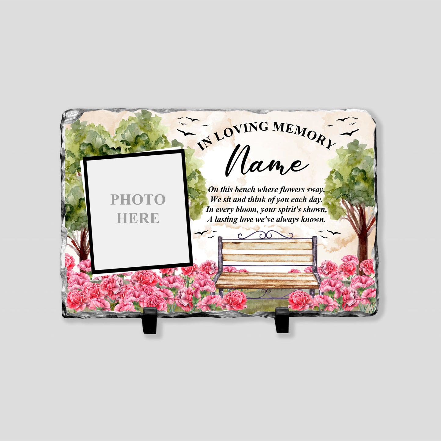 Personalised Memorial Slate