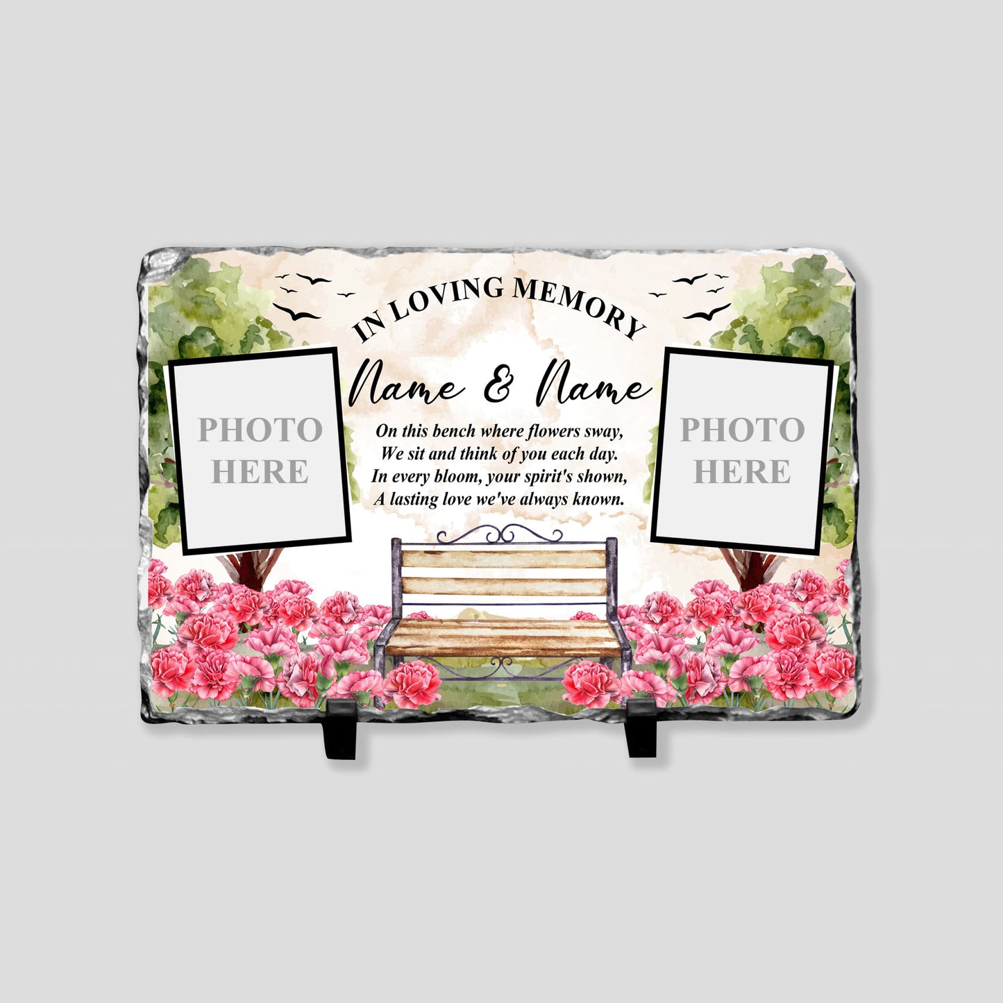 Personalised Memorial Slate