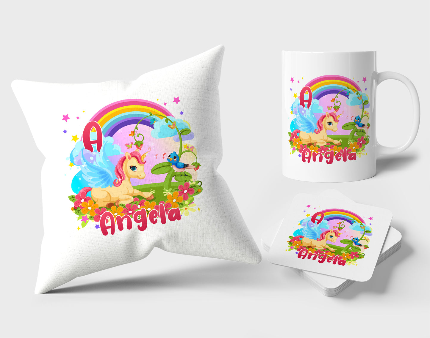 Unicorn Alphabet design