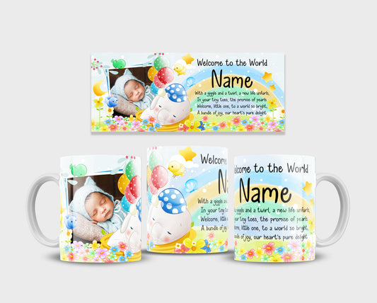 Personalized Baby Photo Mug