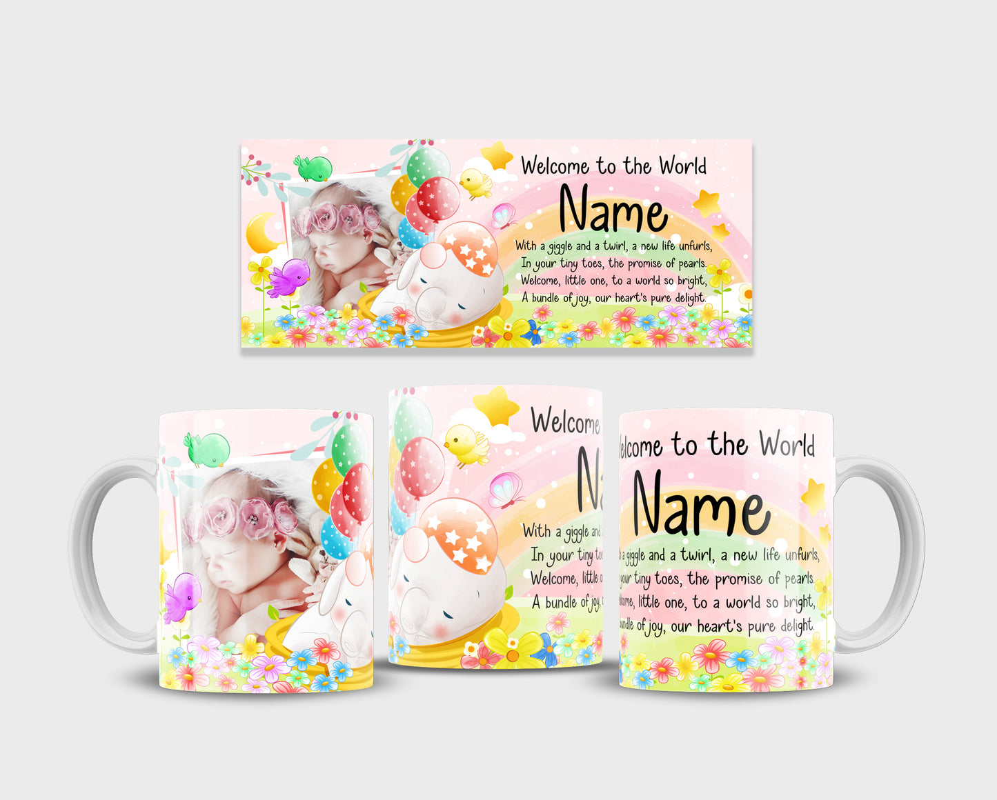 Personalized Baby Photo Mug