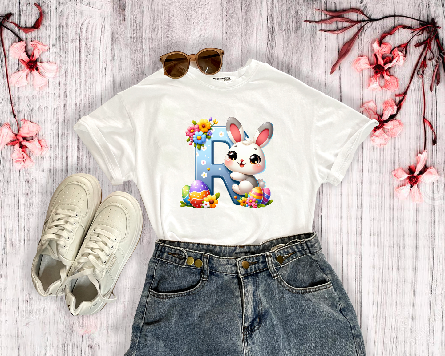 Easter Alphabet T shirts