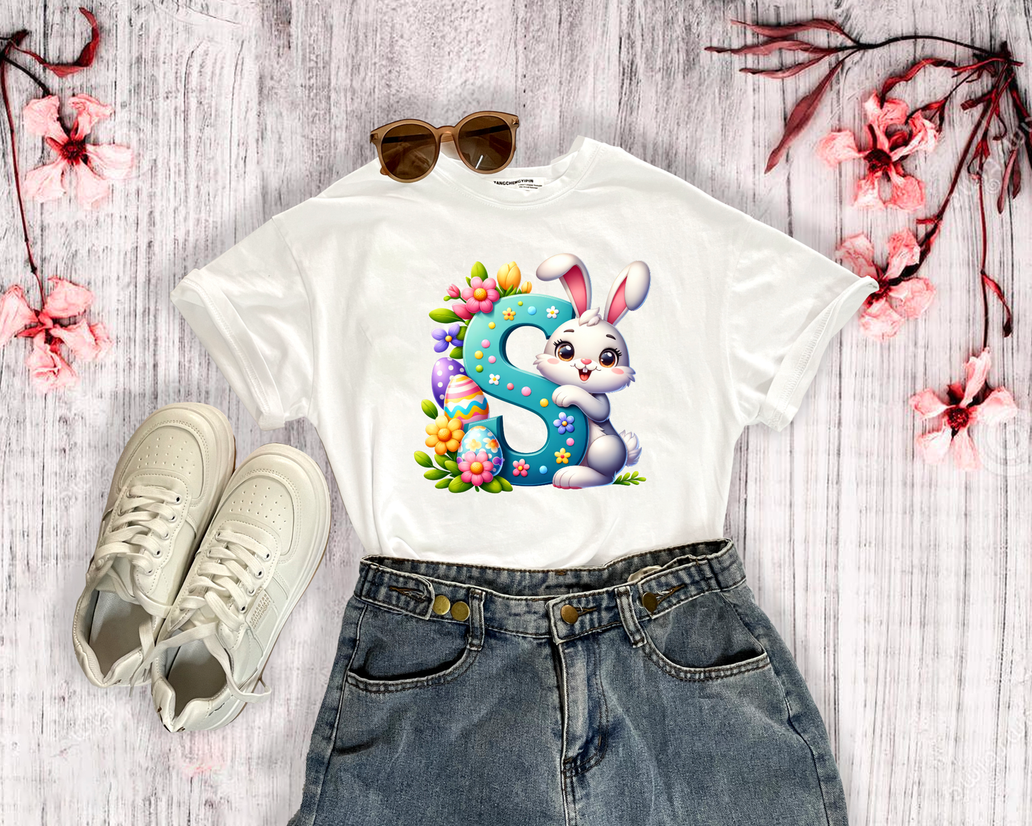 Easter Alphabet T shirts