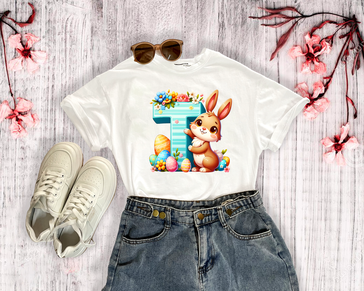 Easter Alphabet T shirts