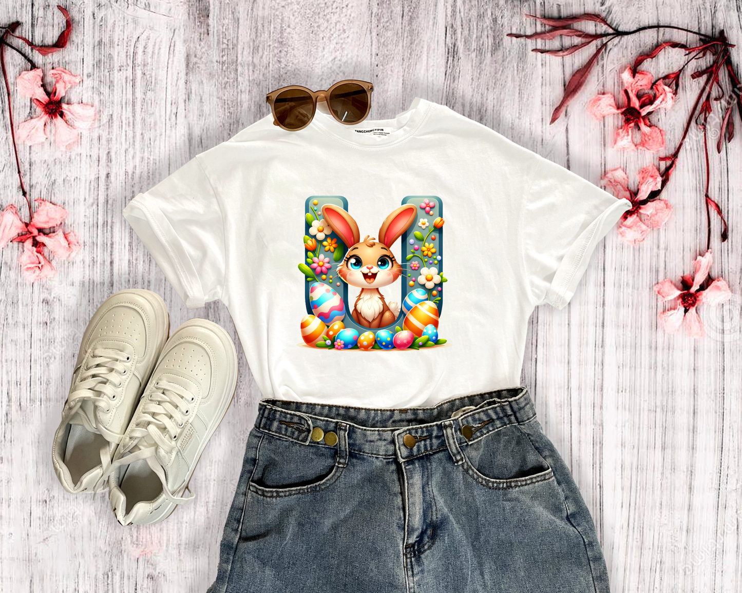 Easter Alphabet T shirts