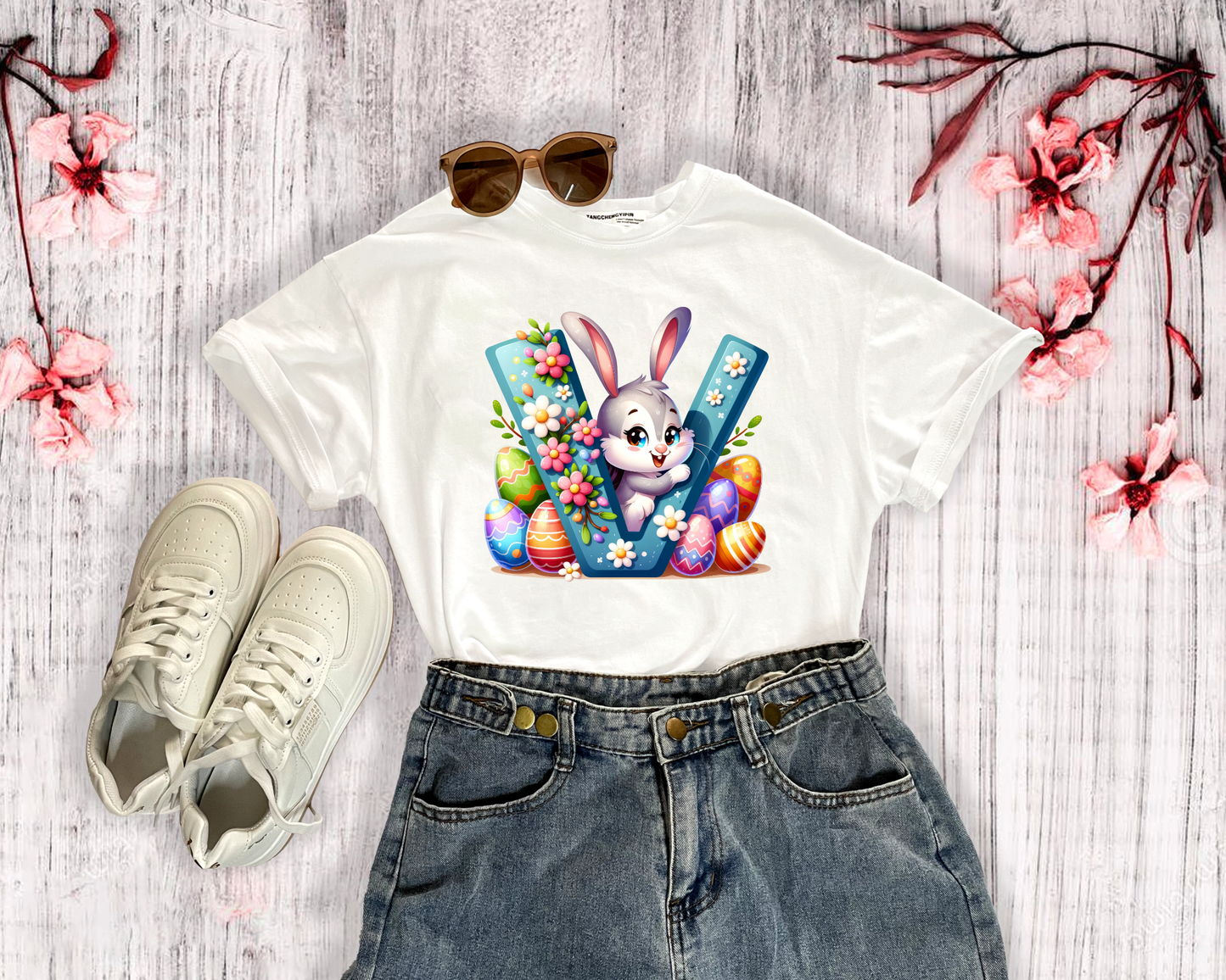 Easter Alphabet T shirts