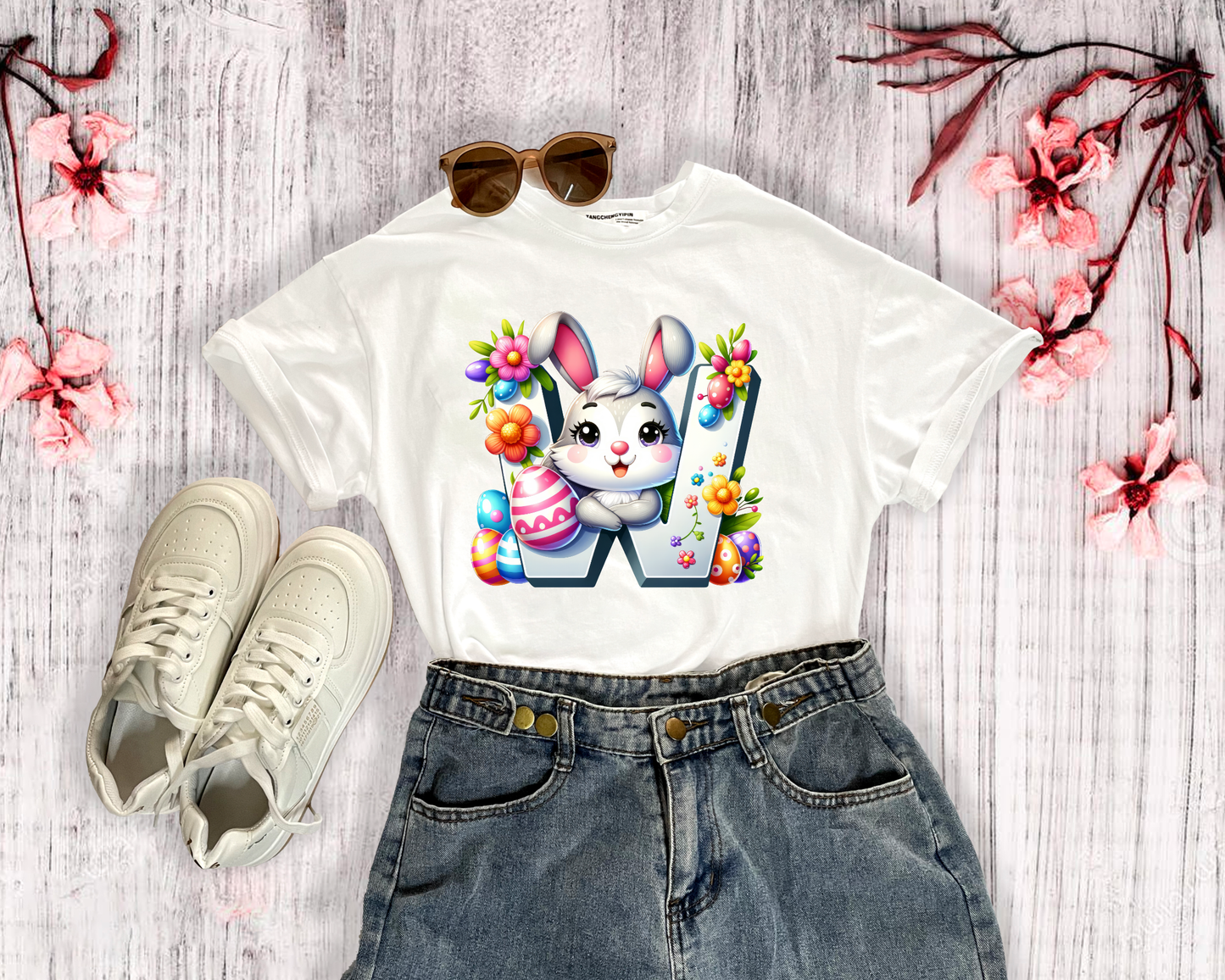 Easter Alphabet T shirts