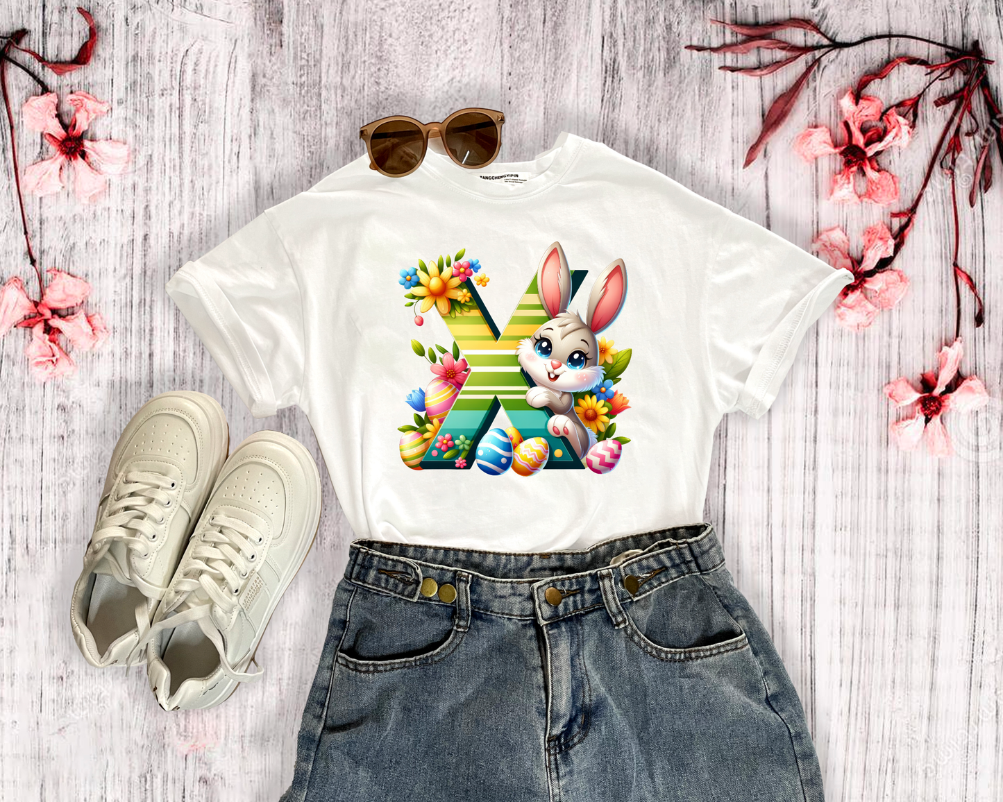 Easter Alphabet T shirts