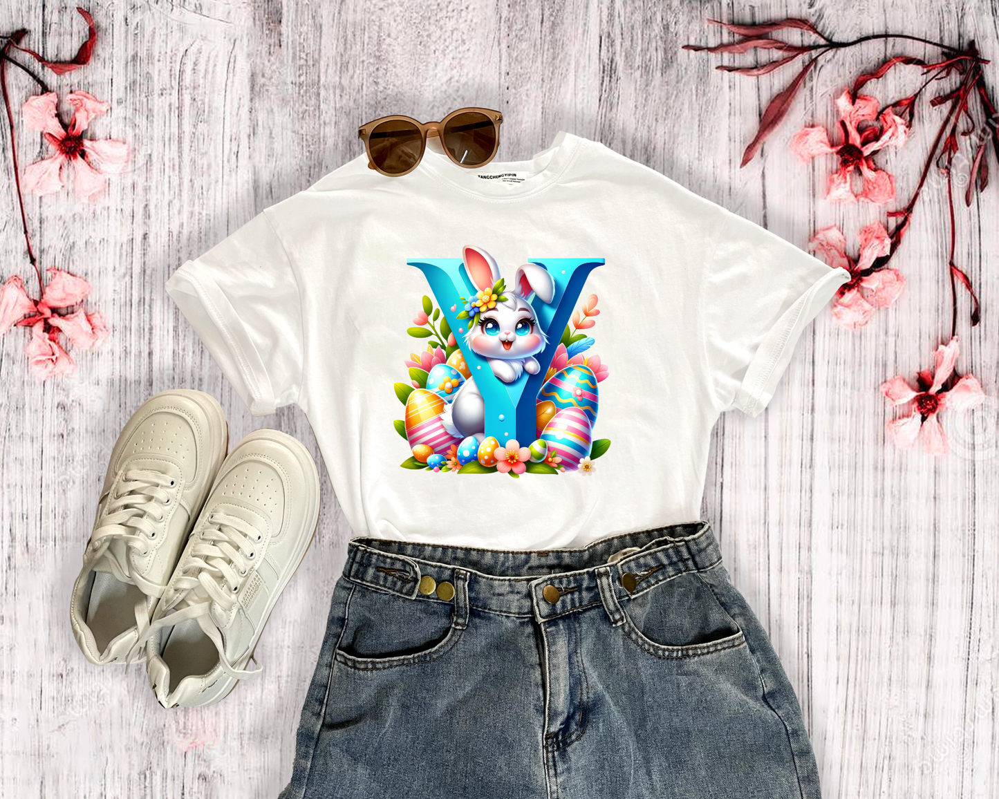 Easter Alphabet T shirts