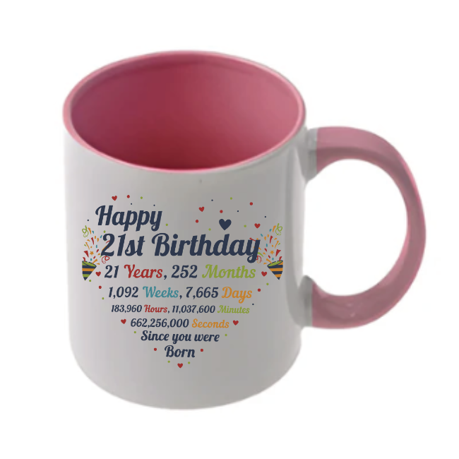 21st Birthday Mug