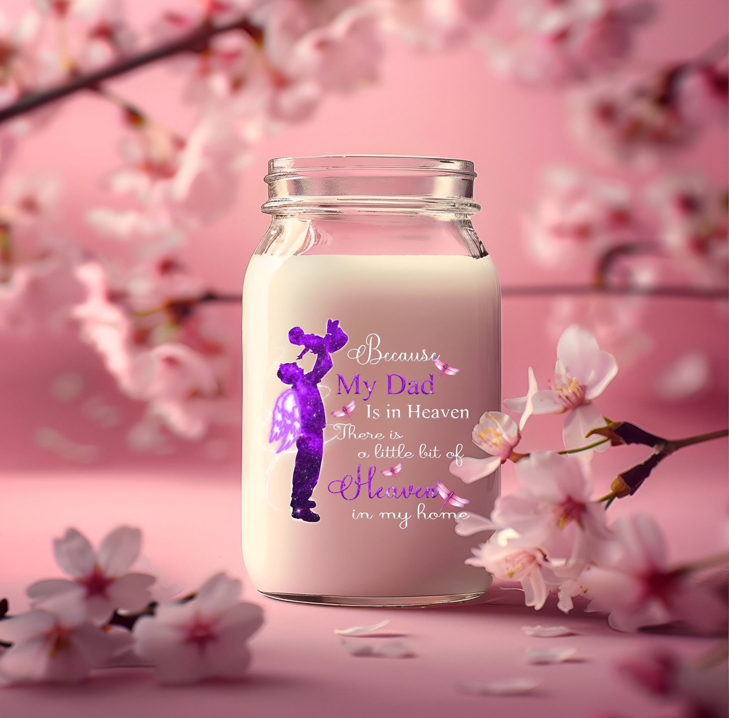 Personalised Memorial Jar Candles