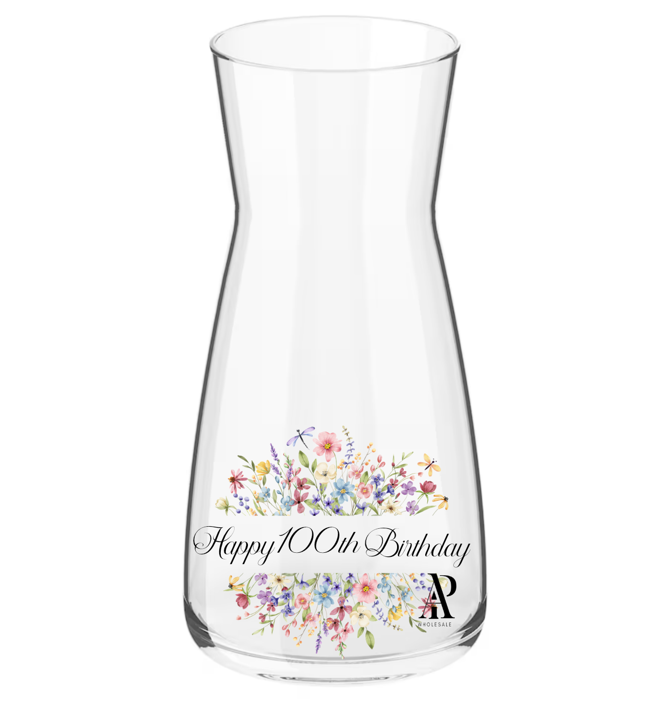 Birthday Glass Vases