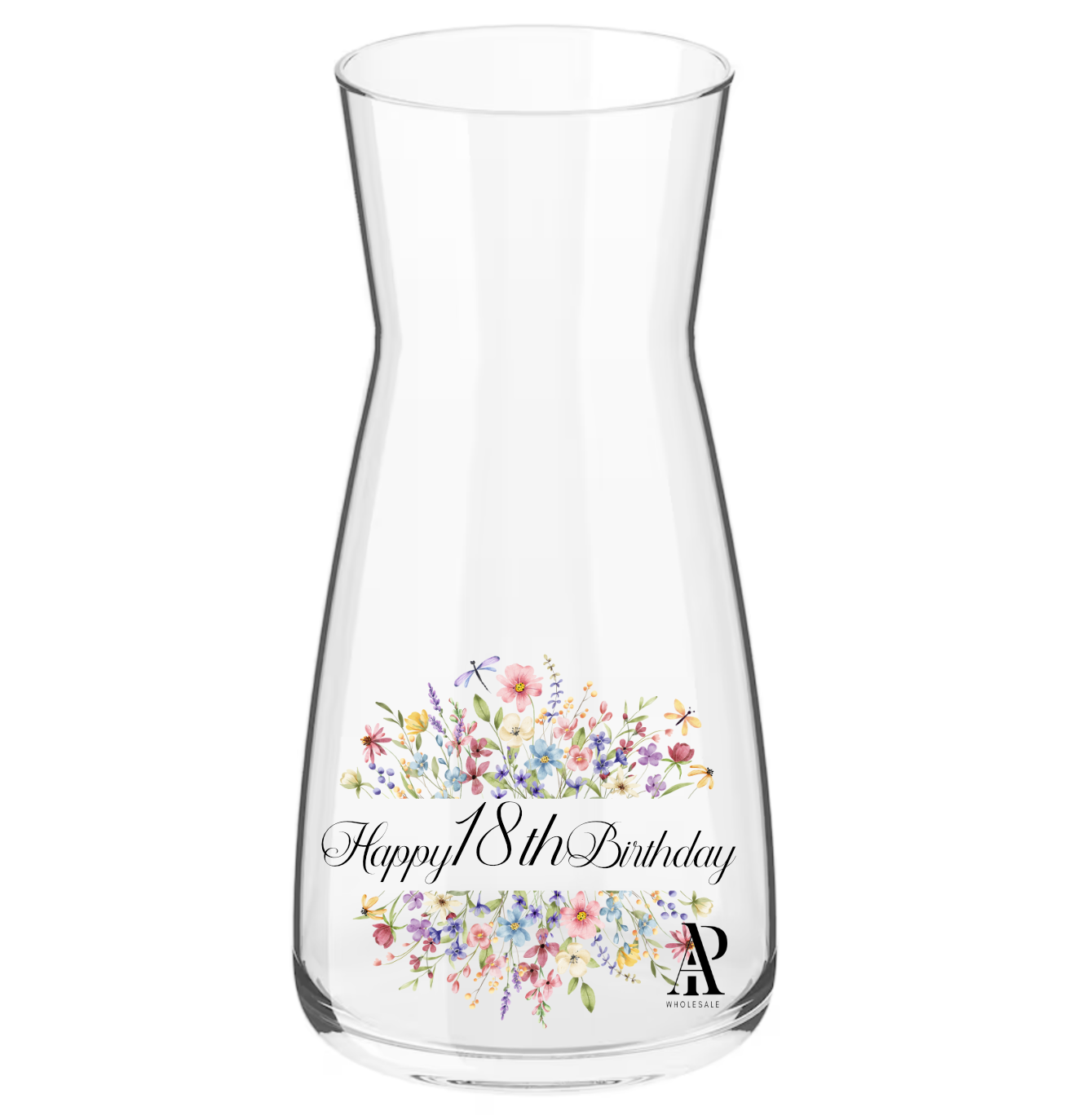 Birthday Glass Vases