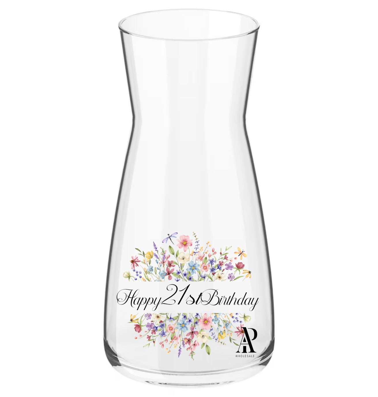 Birthday Glass Vases