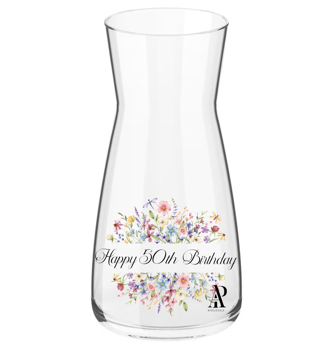 Birthday Glass Vases
