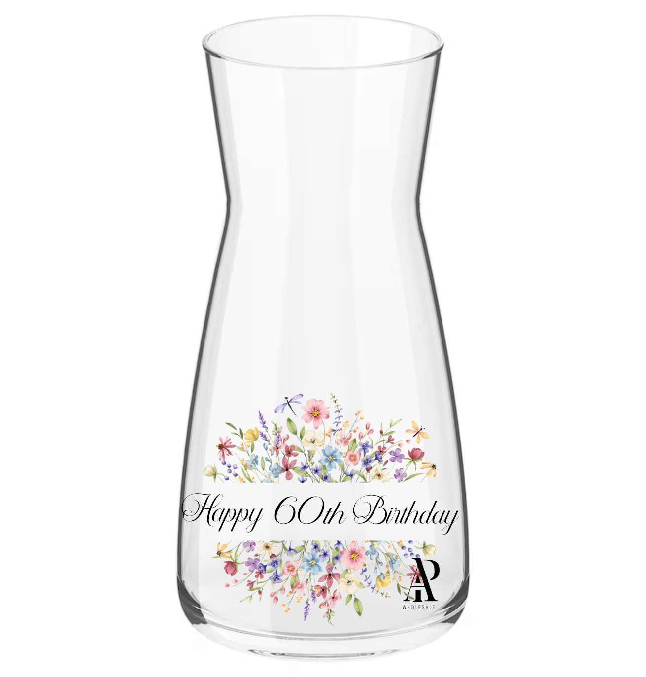 Birthday Glass Vases