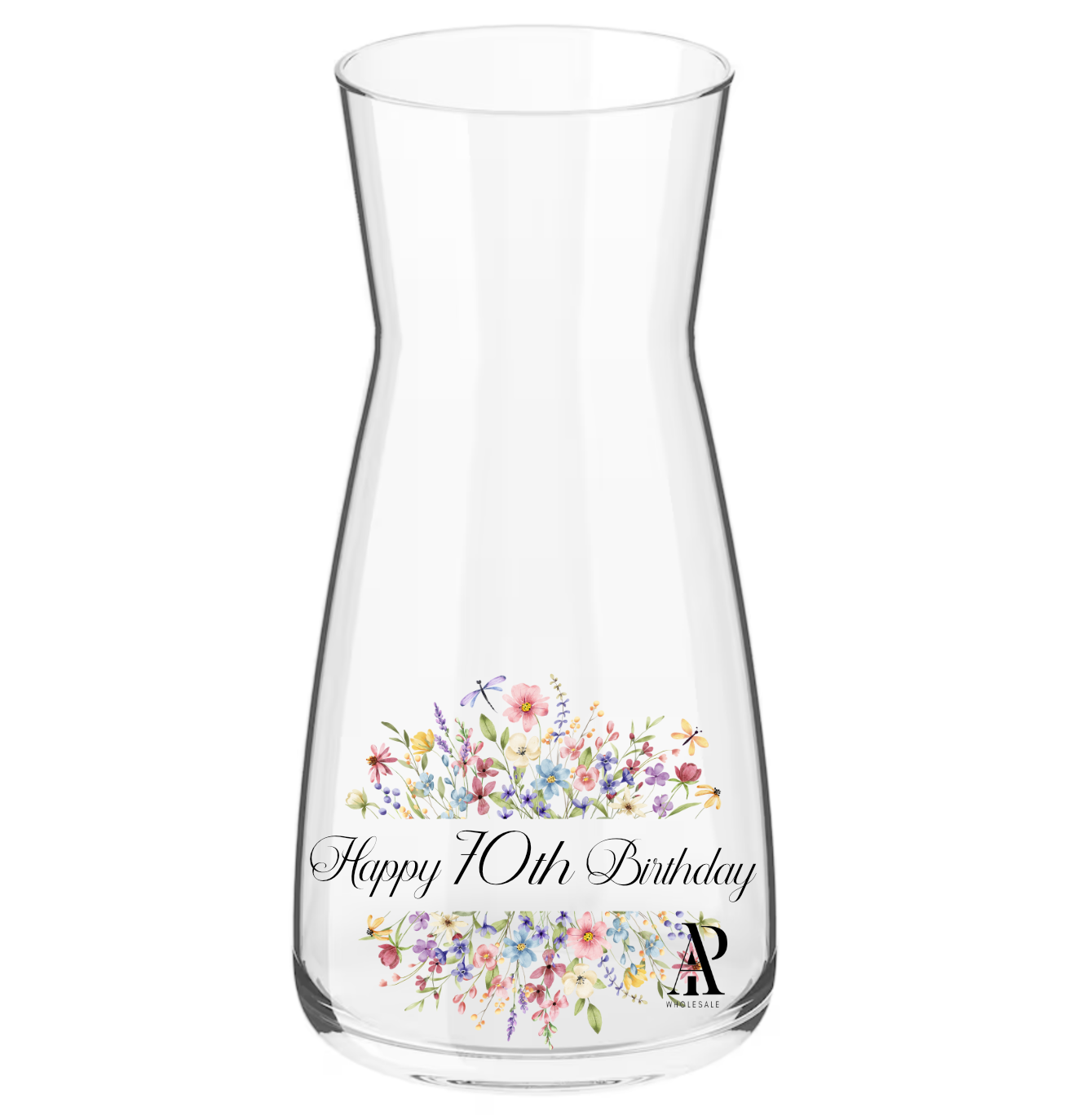 Birthday Glass Vases