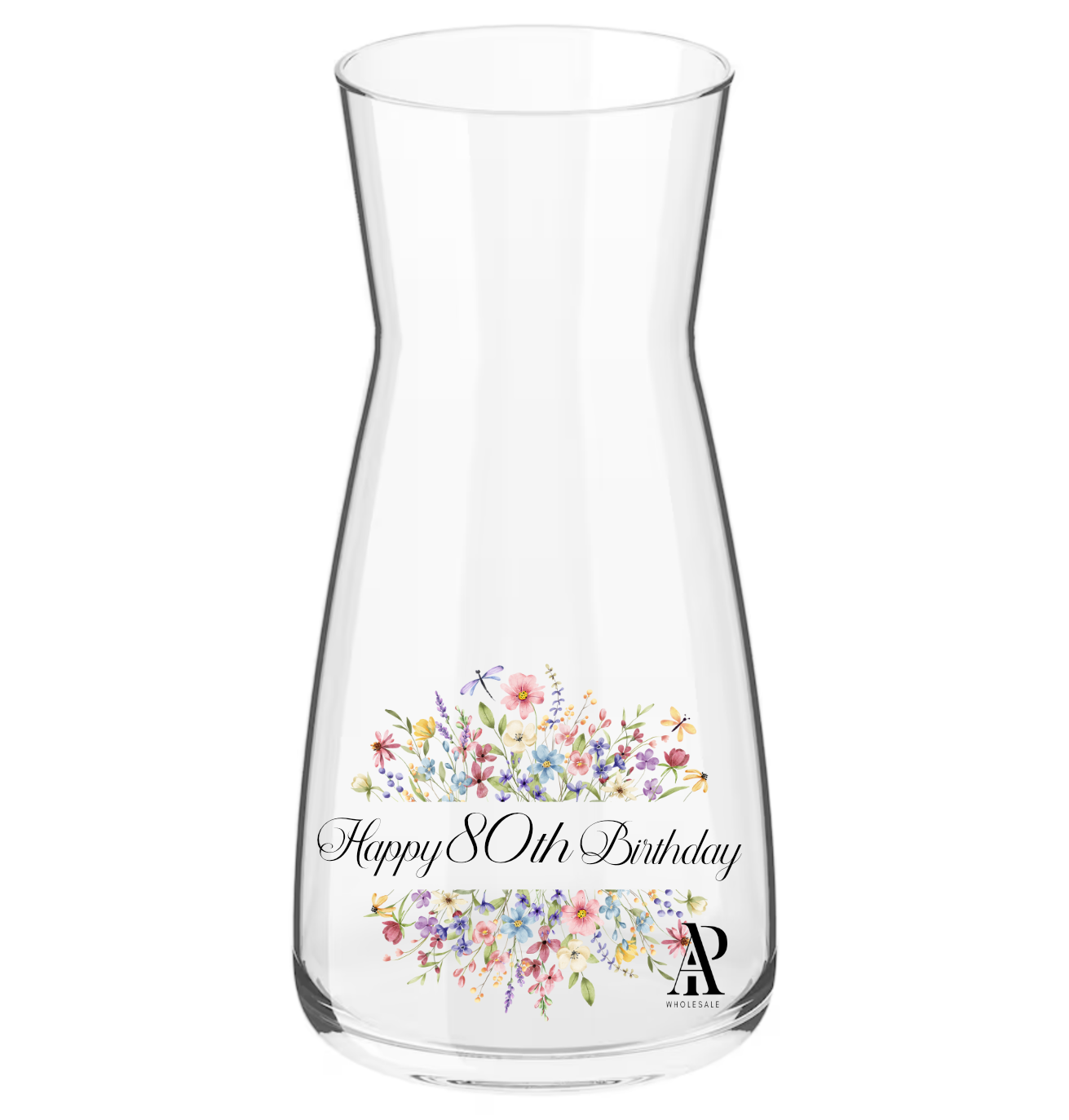 Birthday Glass Vases