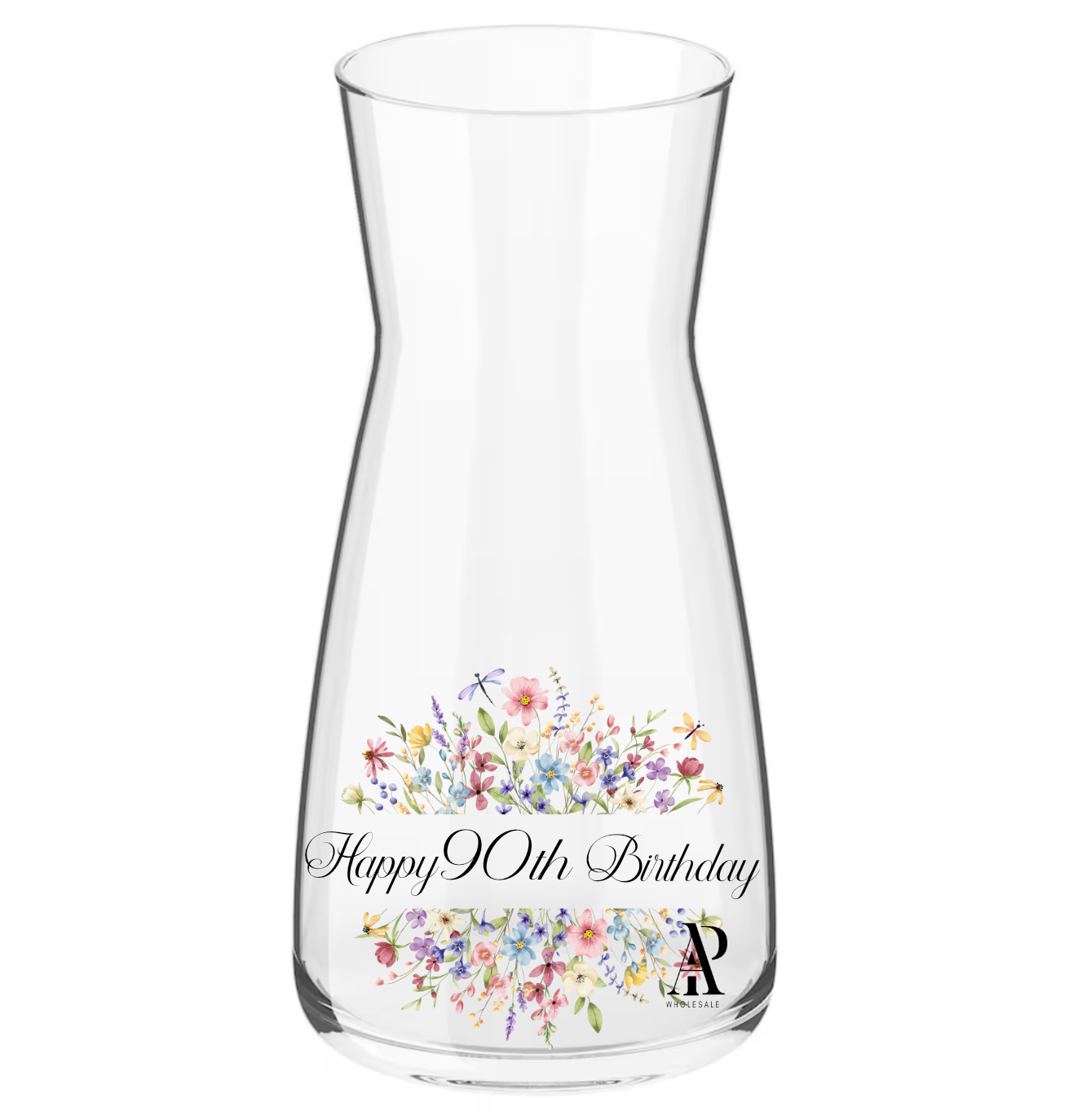 Birthday Glass Vases