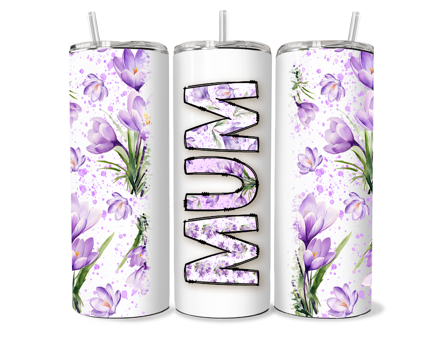 UV 20oz skinny tumblers