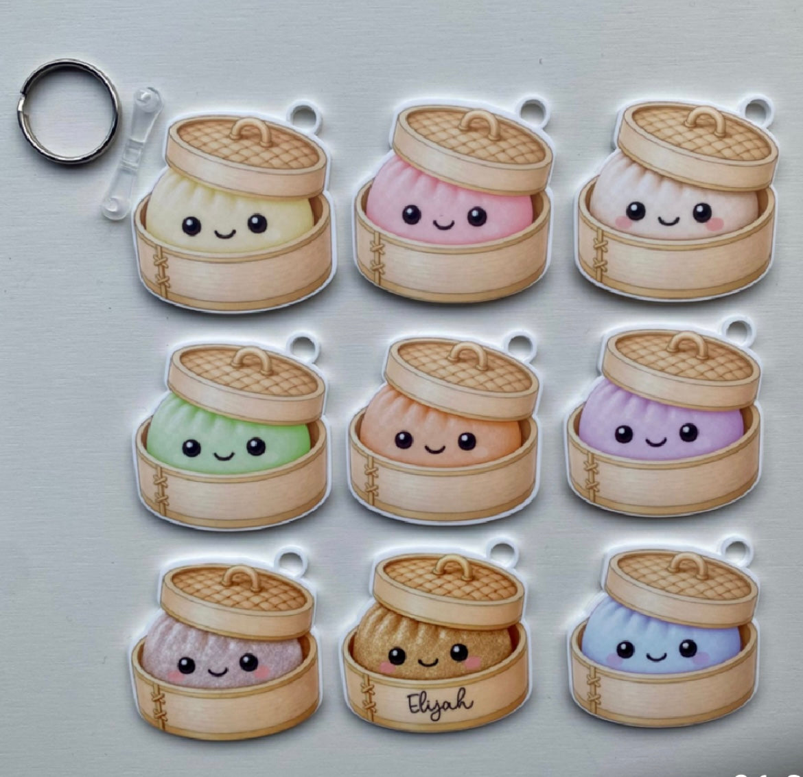 Dumpling Keyrings