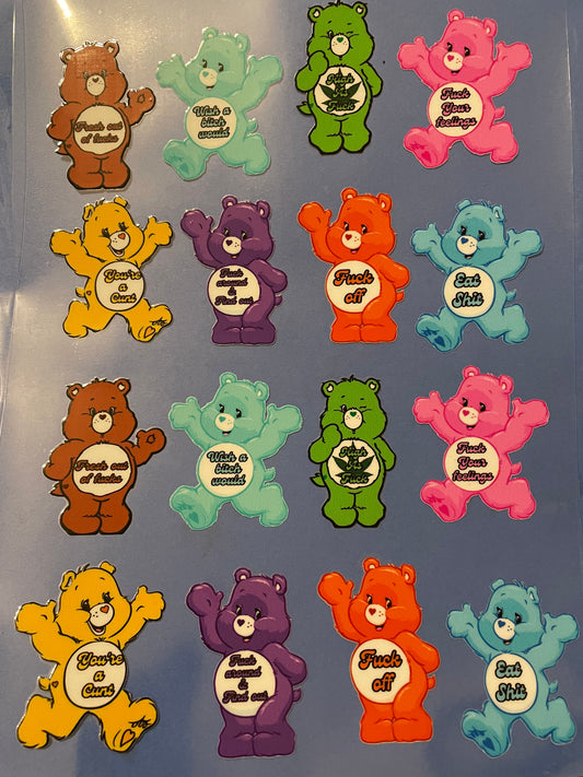 Sweary Care Bears