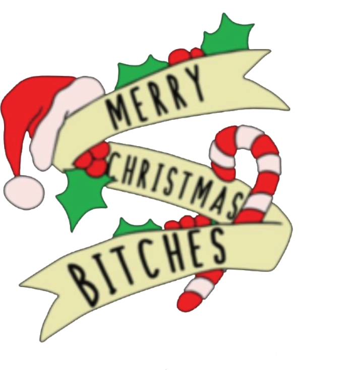 Sweary Christmas mug Decals UV