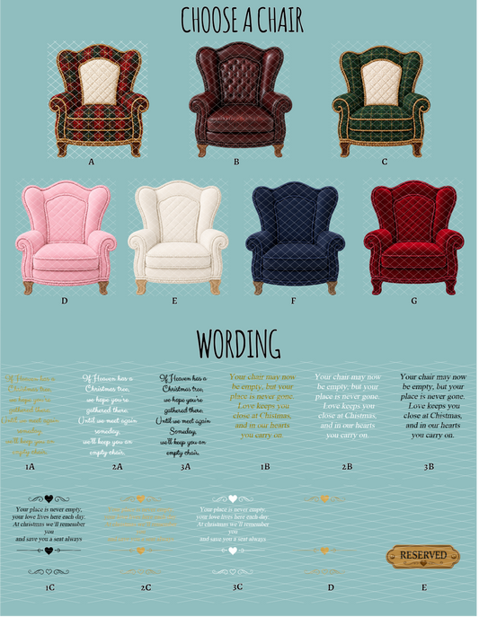 Memorial Chair