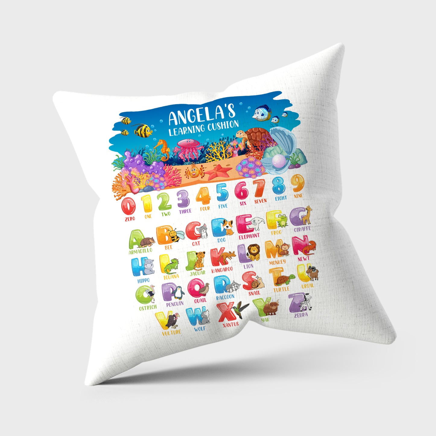 Personalised Learning cushions