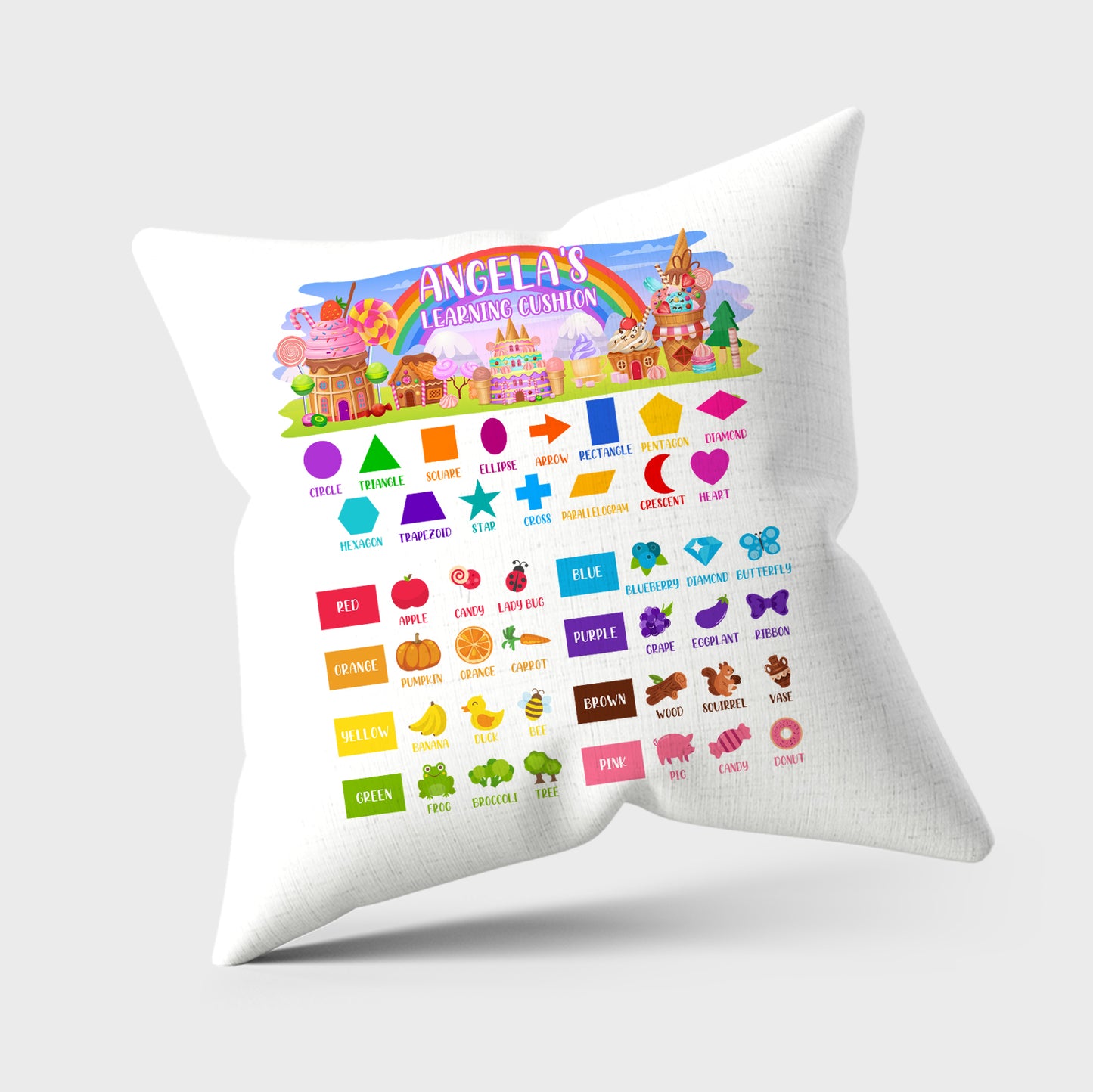 Personalised Learning cushions