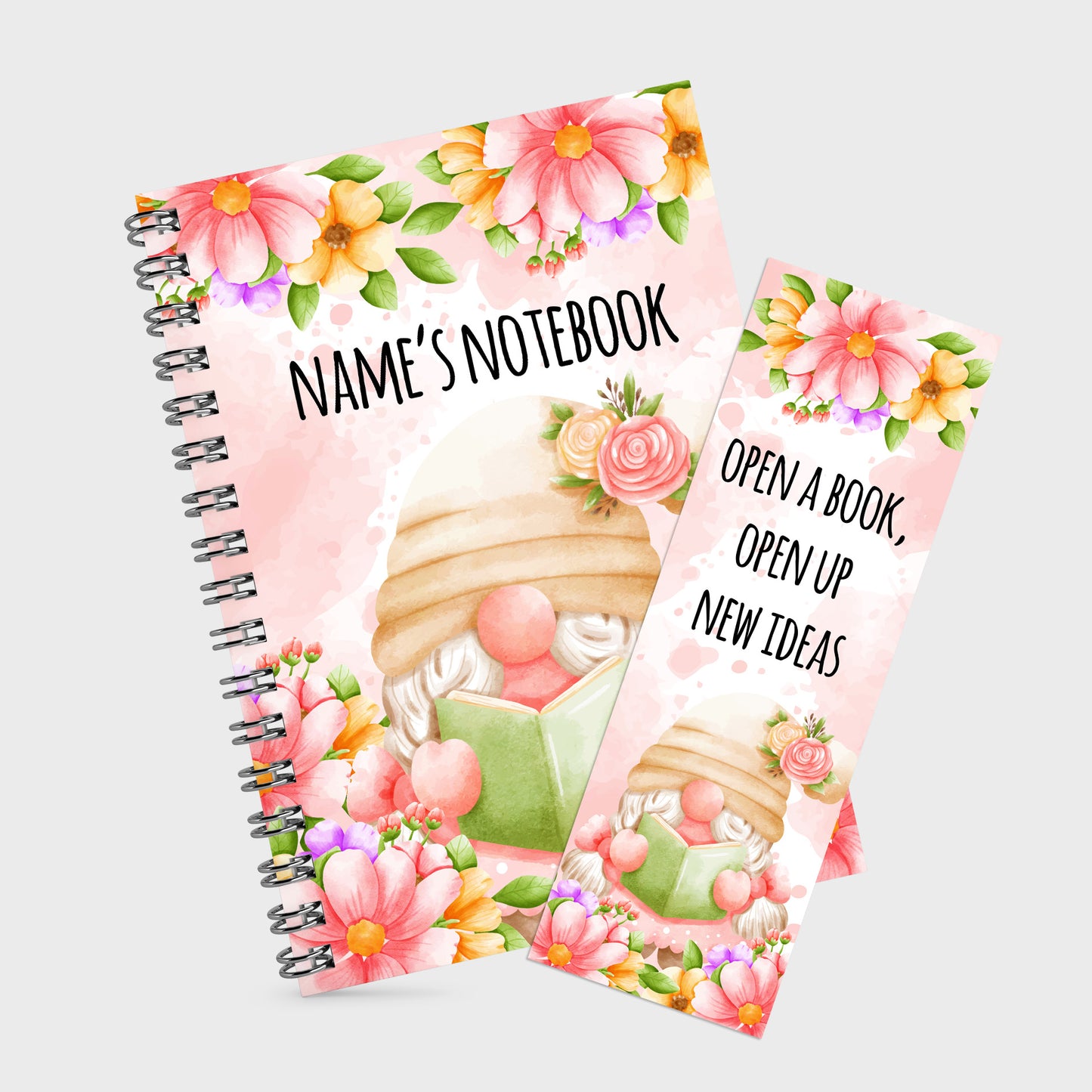 Note Book & Bookmarker Set