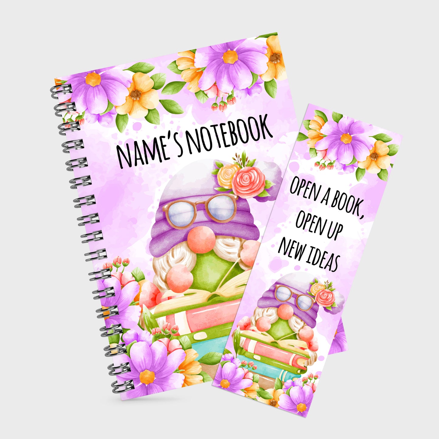 Note Book & Bookmarker Set