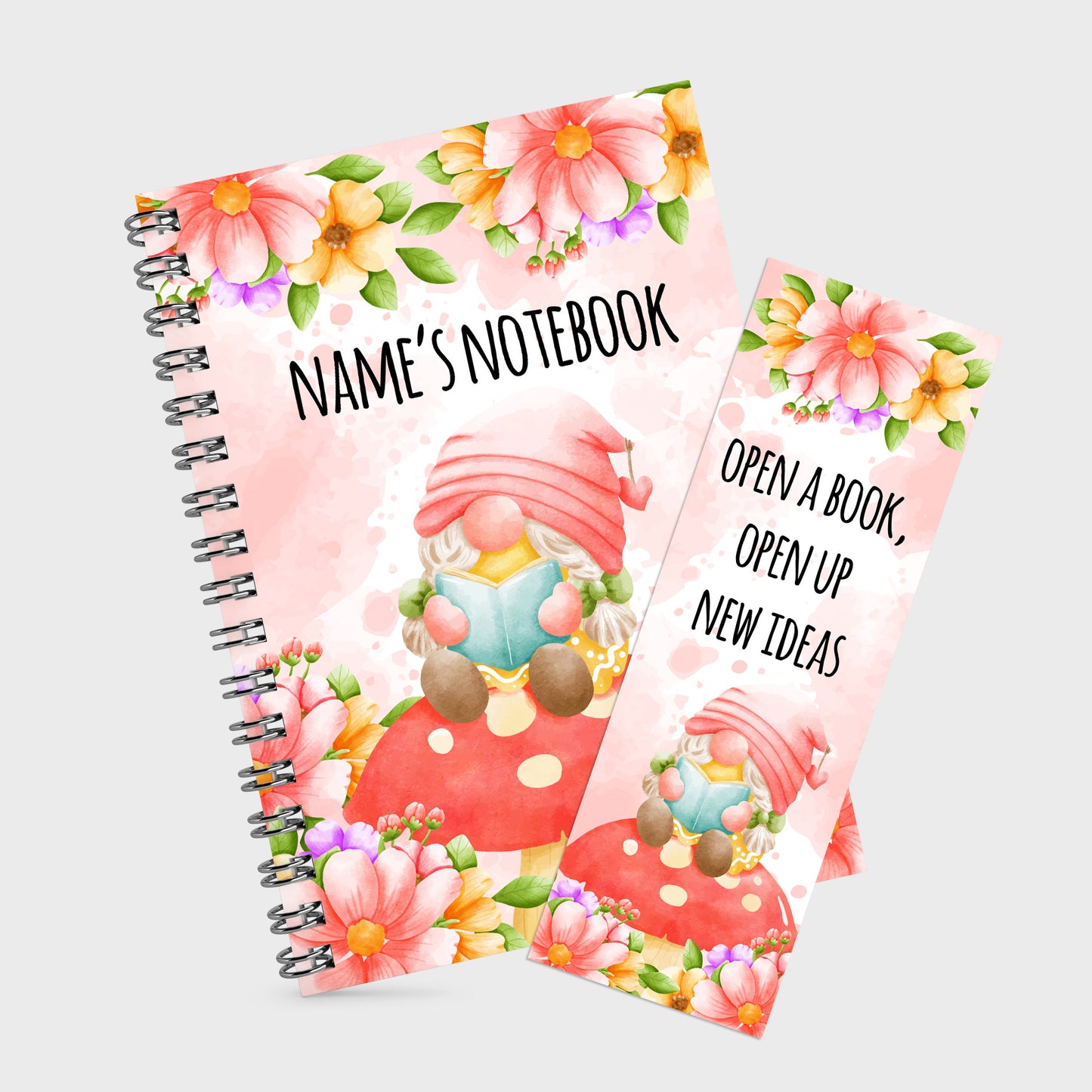 Note Book & Bookmarker Set