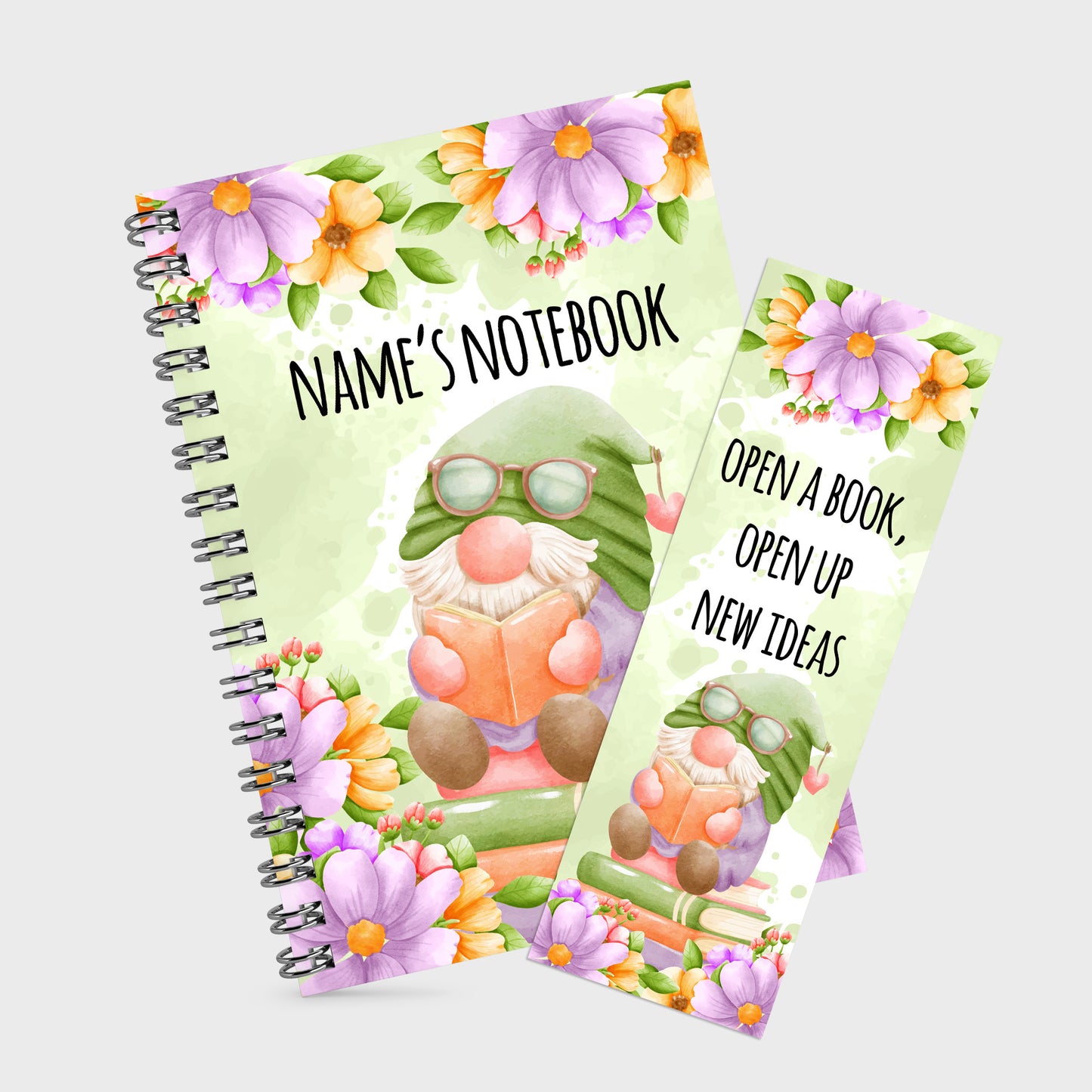 Note Book & Bookmarker Set