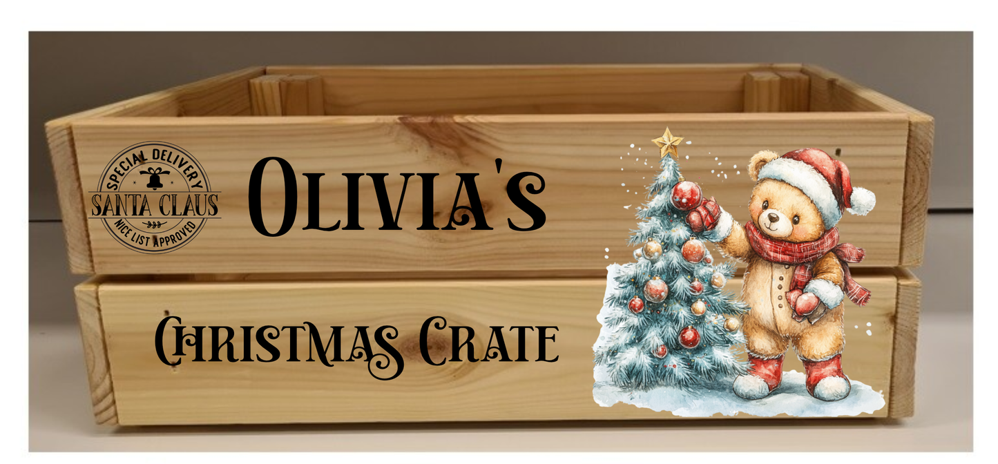 Personalised Christmas Eve Crate